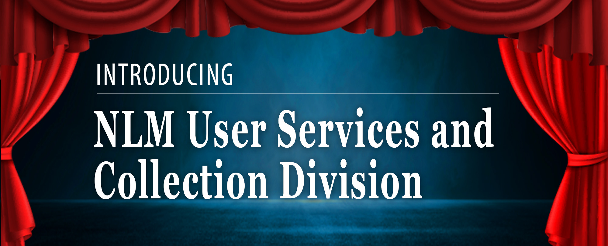 Unveiling a Milestone: Introducing the NLM User Services and Collection Division